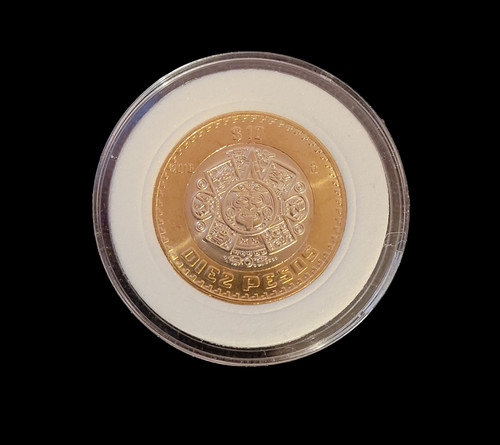 Messico pesos coin monedas - messico, 10