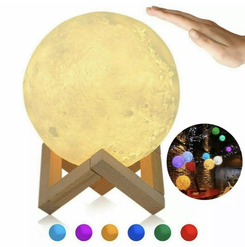 Lampada luna led - lampada, 3d