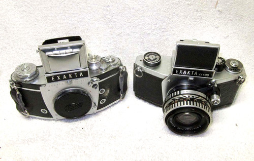 Due fotocamere ihagee exakta - fotocamere,