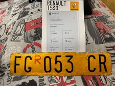 Targa Italia ripetitore italiano targhe rimorchio camion con documenti