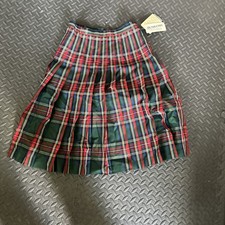 Gonna donna vintage 100% lana