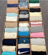 Lotto vestiti vintage 3kg invernali box vintage nike, ralph, adidas, lacoste 3kg