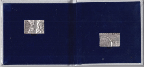 Lingottini 10000 lire 1962 - lire,