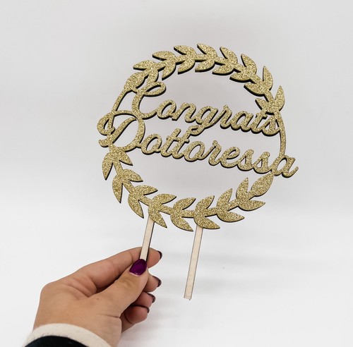 Cake topper laurea top torta - topper,