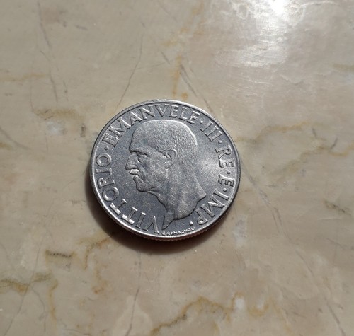 Moneta lira 1940 vittorio - 1,
