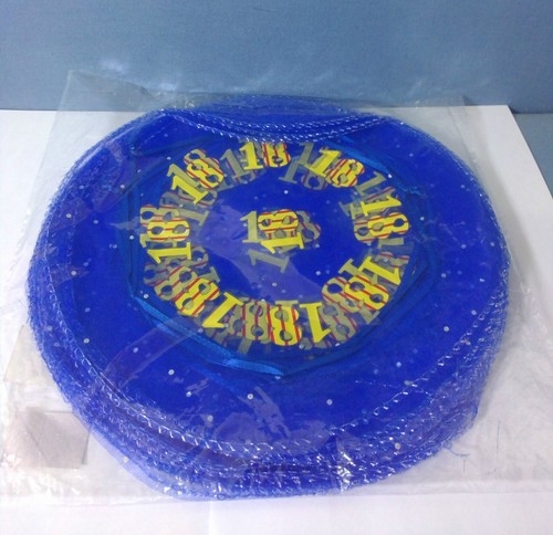 Velo tulle blu con laccetto - tulle, 20