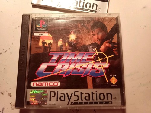 Time crisis ps1 platinum - time,
