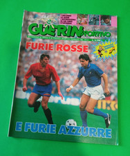 GUERIN SPORTIVO  24-1988 POSTER UDINESE EVANI EURO 88 COSENZA ANCONA REGGINA