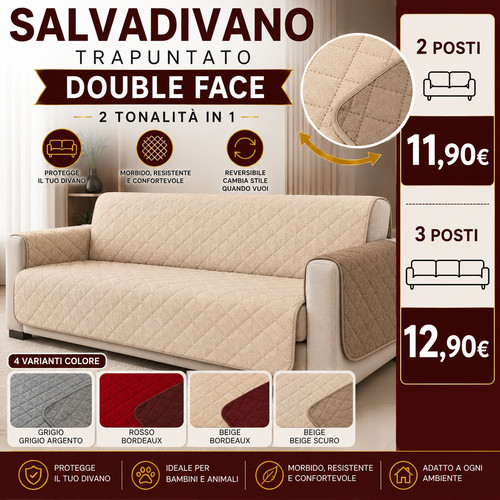 Salvadivano trapuntato double - trapuntato,