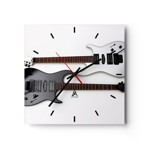Orologio parete vetro - da, in
