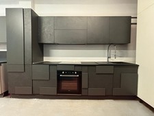 CUCINA LUBE – TOTAL BLACK – MODERNA – NUOVA – PRONTA CONSEGNA