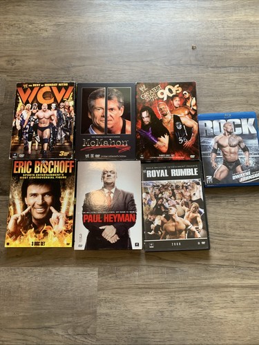 Bundle wwe dvds and - bundle,