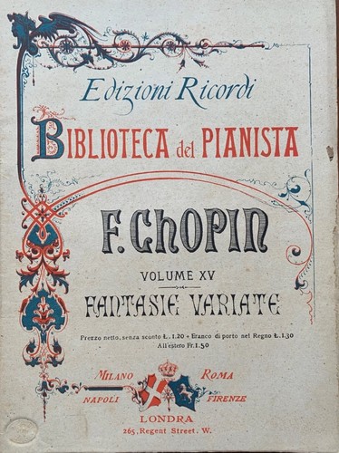Chopin fantasie variate - chopin,