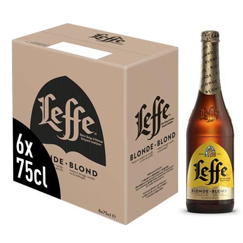 Leffe blonde birra - (tg.,