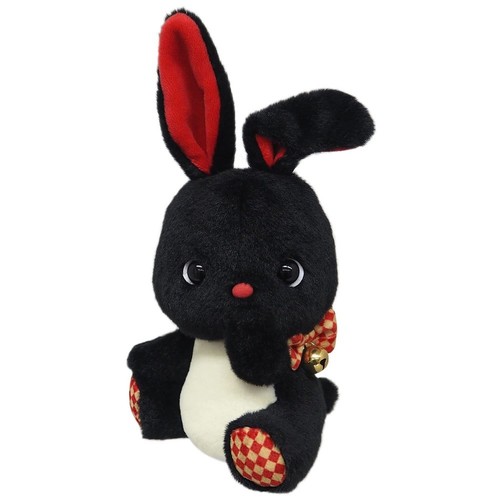 Peluche coniglio fagiolo nero
