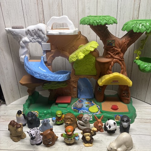 Fisher price little people - little, zoo