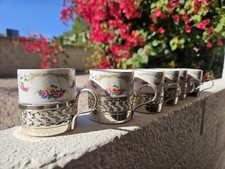 Vintage Set 6 Rare Tazzine