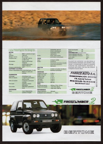 1993 bertone freeclimber - 1993,