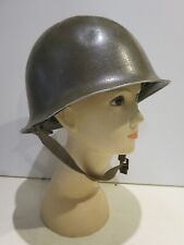 ELMETTO ESERCITO con TELINO MIMETICO e LINER ganci fissi simile USA Guerra WWII