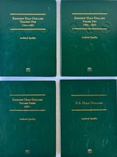 1964-2025 P&D KENNEDY MEZZO DOLLARO SET COMPLETO E COMPLETO (116 monete) INCL 1970-D