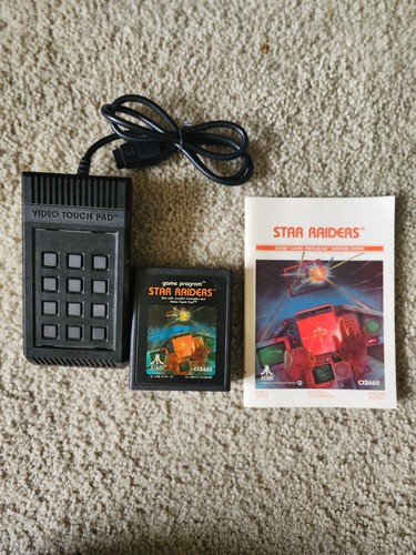 Atari 2600 star raiders - atari, con