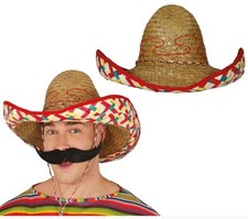 Sombrero messicano in paglia