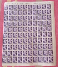 1945 FOGLIO DA 100 IMPERIALE 1
