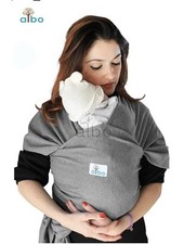FASCIA PORTA bebè bebe NEONATO, Marsupio Bambino A Fascia In Cotone Mani Libere