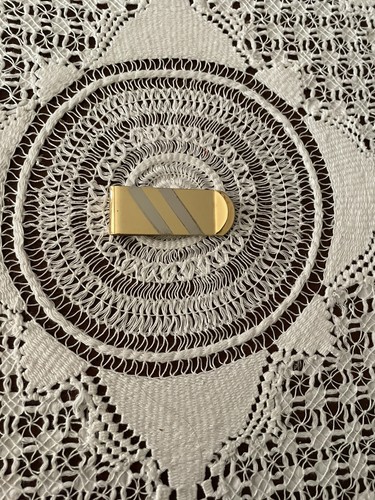 Fermasoldi vintage dorato 24k - fermasoldi,