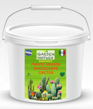 Terriccio Substrato 25 LITRI per PIANTE GRASSE - CACTUS - SUCCULENTE IN SECCHIO