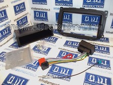 Mask and cables car radio