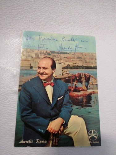 Autografo cartolina di - autografo,