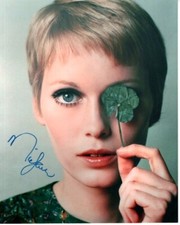 Foto firmata MIA FARROW 8x10