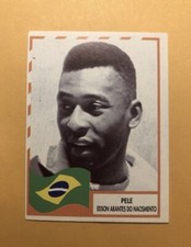 Raro Adesivo Pelé Edson