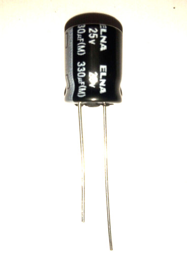 330uf 25v elna - 25v, condensatore