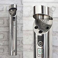 ART.2607 POSACENERE DA ESTERNO O INTERNO DA MURO IN ACCIAIO INOX