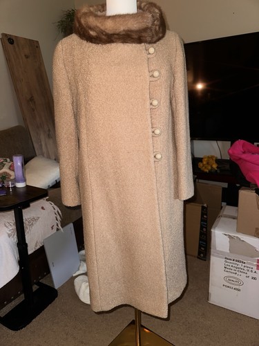 Cappotto lana bouclé - , vintage