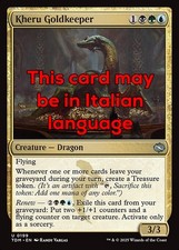 MTG KHERU GOLDKEEPER EXC - CUSTODE AUREO DI KHERU 199 - TDM - MAGIC