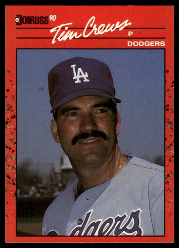 1990 donruss 550b tim crews - 1990,