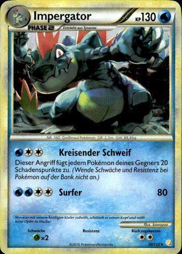 Impergator raro holo - impergator,