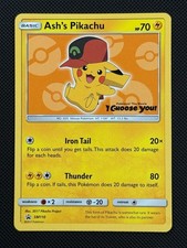 Pokemon Cards Ash's Pikachu