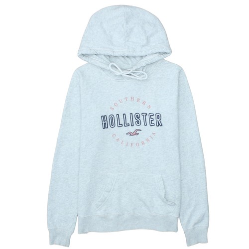 Felpa donna hollister grigio - donna,