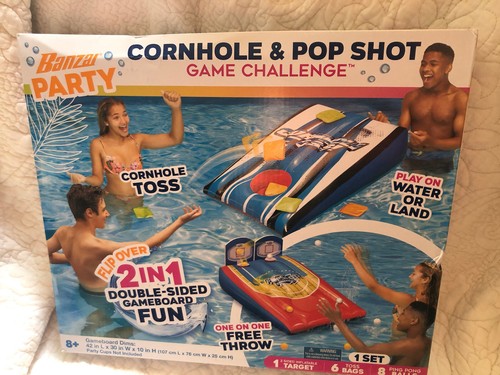 Banzai pool cornhole e - cornhole,