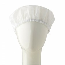 Stock Lotto 100 Cuffie monouso DPI III polietilene polipropilene cuffia elastico