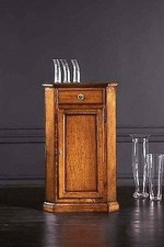CREDENZA AD ANGOLO IN LEGNO