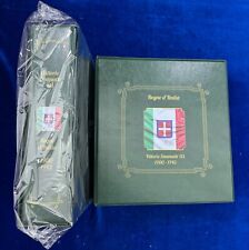 MASTERPHIL Album Vittorio Emanuele III COMPLETO Raccoglitore + Custodia + Fogli