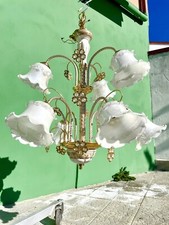 ELEGANTE LAMPADARIO IN VETRO