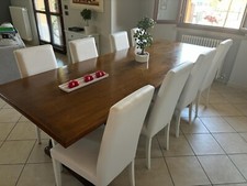 tavolo per sala da pranzo con 8 sedie