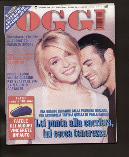 Oggi 1999 milan connery - oggi,