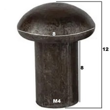 RIVETTI SOLIDI RIBATTINI TESTA